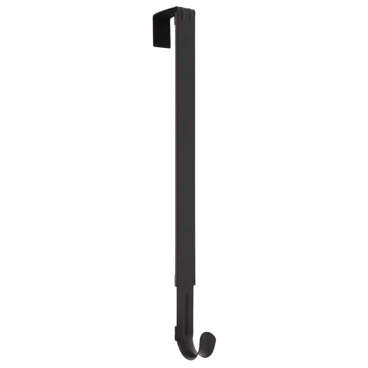 Haute Decor Adapt™ Matte Black Adjustable Wreath Hanger